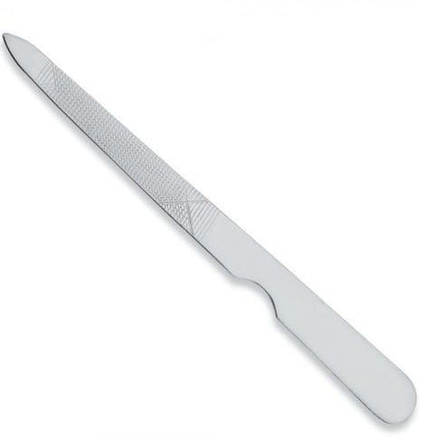 1 Pcs Nail File Set Double-Sided Nail File with Curved Tip, Metal File Buffer Fingernails Toenails Manicure Files Nail Care Manicure Tool Accessories for Salon and Home