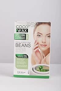 Coco Wax Beans Sea Mud Wax Green Apple 500gm