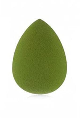 Convenient Makeup Foundation Sponge Blender Puff Water Dropiets Flawless Smooth Beauty- -basil green_ with one years guarantee of satisfaction and quality