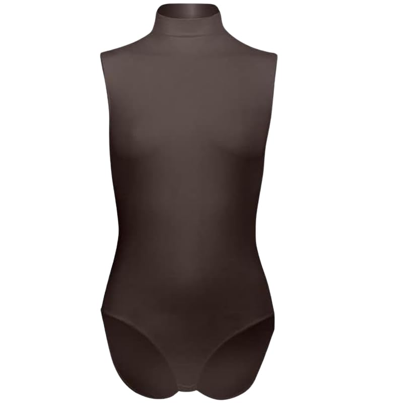 Silvy Womens Wave1 High Neck Sleeveless Bodysuit Underwear Base Layer (pack of 1)