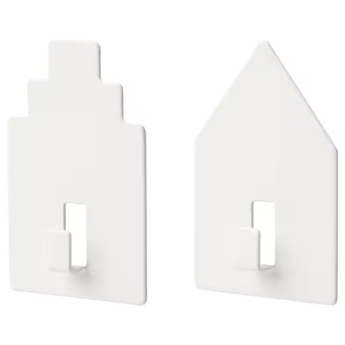 Digital Shoppy TIPPVAGN Hook, self-Adhesive, House/White