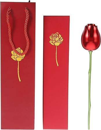 Rose Shaped Jewelry Case Ring Holder 1 Set Rose Ring Box Design Engagement