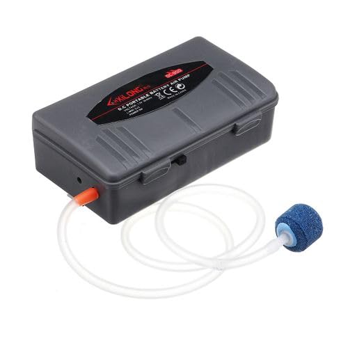 Oxygen Pump with Air Stone for Fish Tank