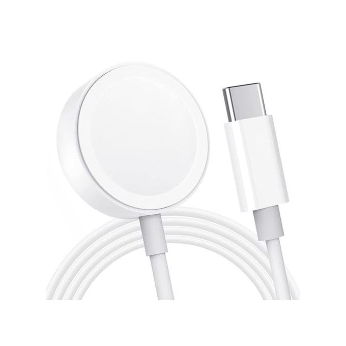 Apple Watch Magnetic Fast Charger Type C Wireless Charging Cable 1m Compatible with Apple Watch All Series