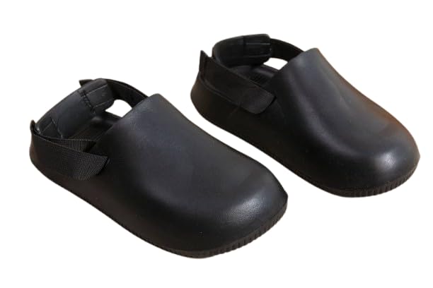 Men's Everyday Slipper – Lightweight Material Provides Comfort While Walking and Moving (Art F146) MS (Black, 45)