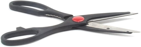 Happy home Multipurpose Scissors for Kitchen, Home and Garden, Garden Tools, Multifunctional Scissors, Stainless Steel Scissors with Rubber Handle