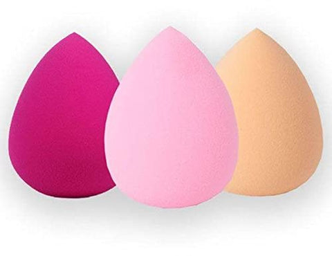 3 Pcs Flexible Makeup Sponge Blender Foundation Beauty Essence Make Up Sponges For Concealer15188_ with two years guarantee of satisfaction and quality