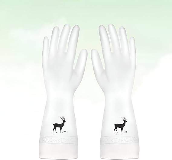 Premium Silicone Dishwashing Gloves 2-in-1 – Reusable Kitchen Gloves for Washing Dishes, Walls & Surfaces, Anti-Cut, Heat-Resistant