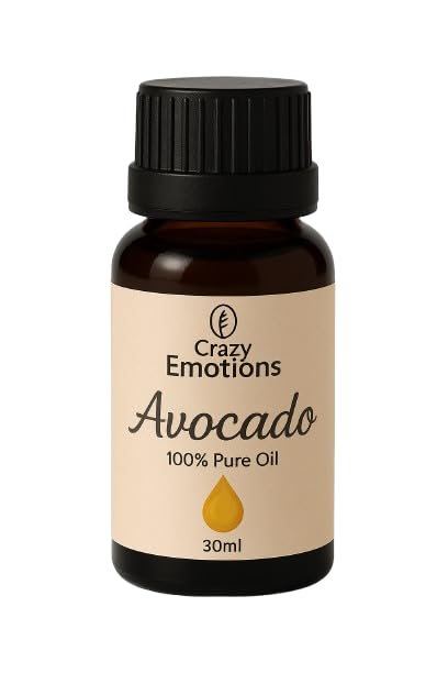 Crazy Emotions 100% Organic Cold-Pressed Avocado Oil 30 ml