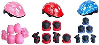 SMART FIT ® DELFINO Kids Knee Pad Elbow Wrist Pads Guards Protective Gear Set for Roller Skates Cycling Bike Skateboard Inline Skatings Scooter Riding Sports, Suitable for Multiple Sports.