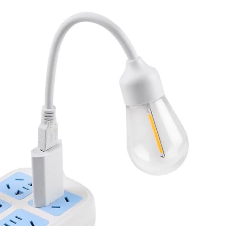 Generic USB Mini Light - Flexible Portable LED Lamp with Adjustable Angle for Power Bank, Computer, Laptop, Keyboard, Emergency | Multi-Shape Reading Light for Books, Outdoor Use (2)