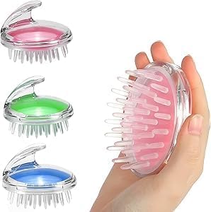 1PC Shampoo Brush, Hair Care Shampoo Hair Scalp Massager Shower Brush Deep Cleaning Hair Washing Massage Comb Beauty Tool for Men Women, Kids and Pet (Random Color)