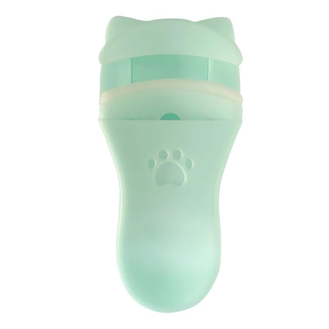 Practical Eyelash Curler, Elegant Design, Soft Silicone Pad, Natural and Stable Curl, Compact Size, Perfect for Daily Use and Travel (Green)