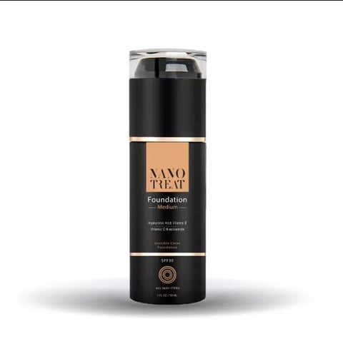 NANO TREAT FOUNDATION SPF30(MEDIUM) 30ML Nano Treat Foundation SPF30 (Medium) 30ml