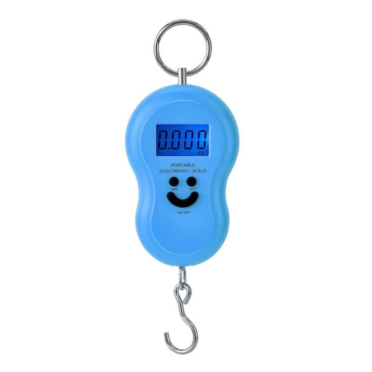 50Kg/10g Portable LCD Display Luggage Fishing Hook Electronic Weight Digital Scale Pocket Weighing Hanging Scale