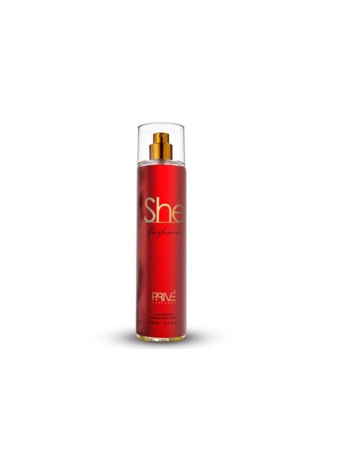 She Fashion Fragrance Mist For Women 250ml
