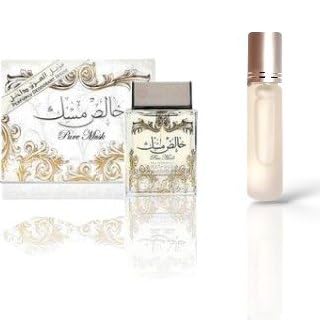 زيت خالص مسك الأصلي – رول أون زيت عطري مركز اودو برفان 12 مل من لا بيرفيوم نيتش – مسك أبيض فاخر ثابت وخالٍ من الكحول