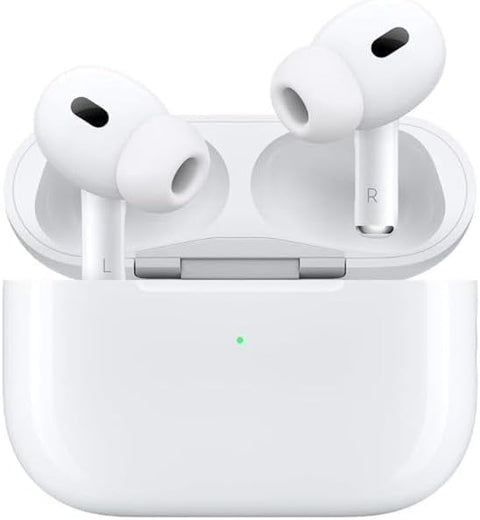 Wireless Earbuds Pro 2 in-Ear Headphones Compatible with iPhone and Android, Bluetooth Noise Cancelling, IPX5 Waterproof, with Charging Case, White