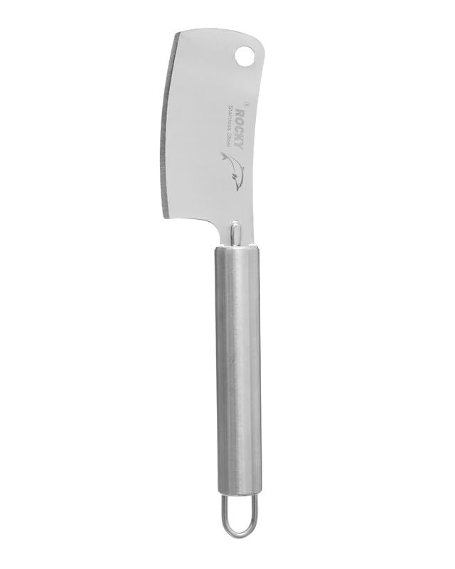 Stainless Steel Mini Cleaver Knife Multi Use For All Kinds Of Meat And Vegetables Silver