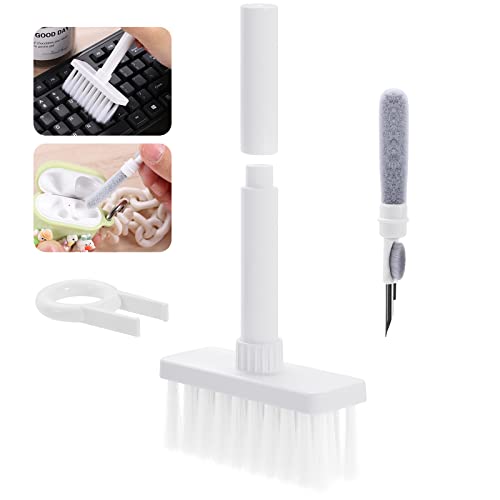Keyboard Cleaner, 5 in 1 Multi-Purpose Keyboard Cleaning Brush Computer Earphone Cleaning Tools for PC Laptop Earphone