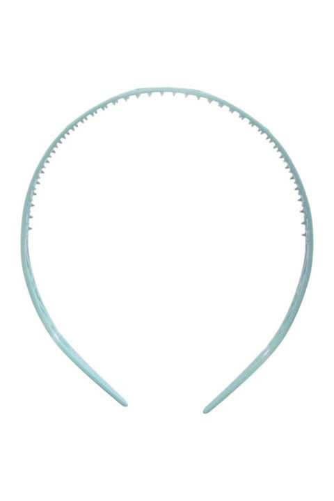 Plastic Wide Headband For Girls - Turquoise