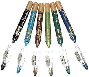 Kohl Eye Pencil Set, Assorted Colors (6 Different Colors)