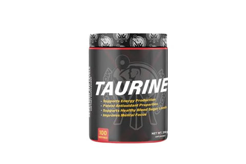 Taurine Powder Supplement | 200g | 100 Servings | Pure Unflavored Formula | Non-GMO, Gluten Free