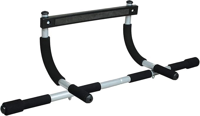 Equipment Fitness Door Mounted Bar No Drilling Fitness Workout Bar Max Limit 100KG Hanging Bar Strength- Multifunction