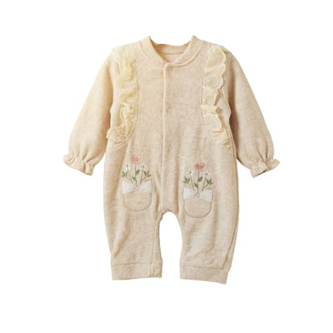 BABY Winter Velvet Jumbsuits - 1225