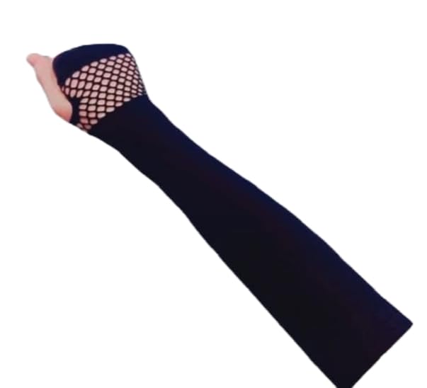Cotton Wrist With Hole Become For Hijab