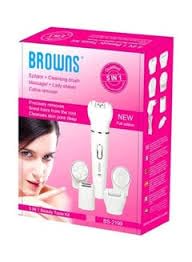 5 in 1 Beauty Tool Set BS:2199 Hair Removal Device Cleaning Brush Massage Shaver Lady Shaver Callus Remover