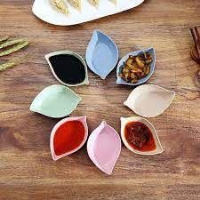 "Premium Leaf Sauces Set - Serve Creativity! Offer 6 Pieces" - Generic