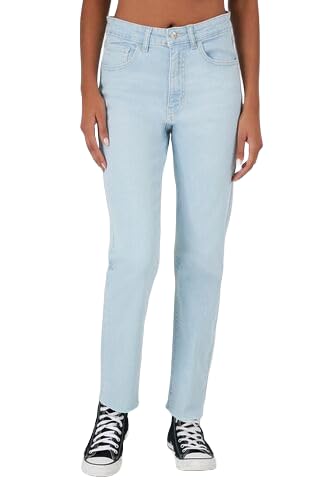 Forever 21 Women Super-Stretch Mom Jeans 25 Light Denim 00476735LIGHTDENIM25