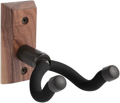 fashion mania Guitar Wall Mount Guitar Hangers V-Shaped Stand with Screws Hanger Wall Hook Holder Stand