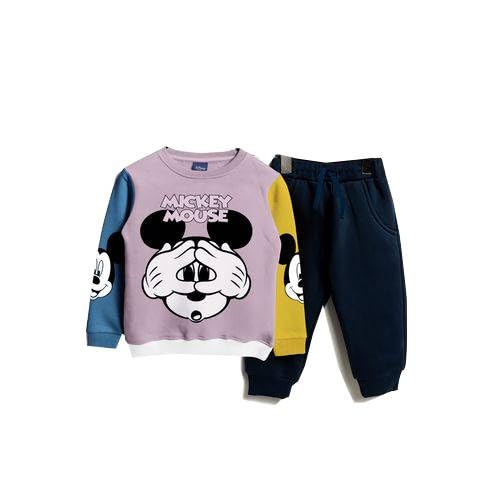 Disney Mickey Mouse Toddler Sweatsuit Set of Sweatshirt & Sweatpant