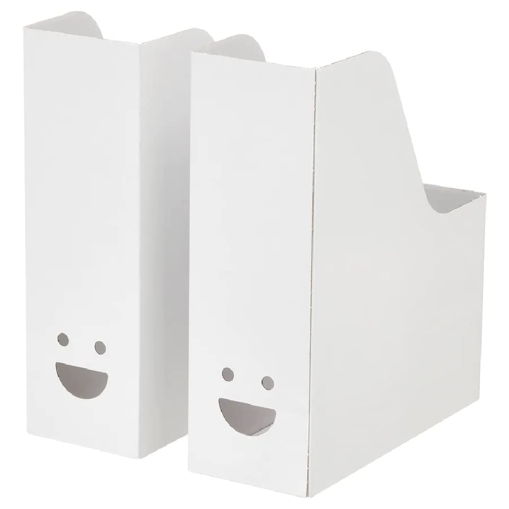 I-K-E-A TJABBA Magazine File Holder, White 2 Pack