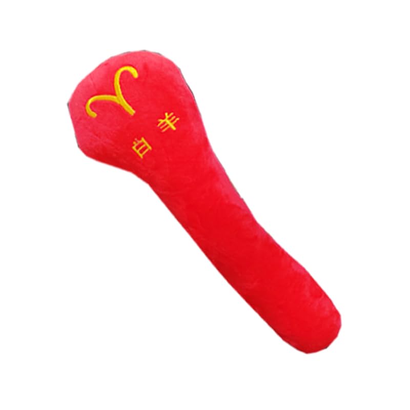 Rana Store Massage Ball Hammer, Handheld Plush Stick Shoulder Back Neck Massager, Portable Multifunctional Body Massage for Stress Relief