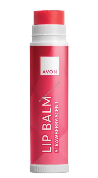 avon color trend lush lips balm strawberry