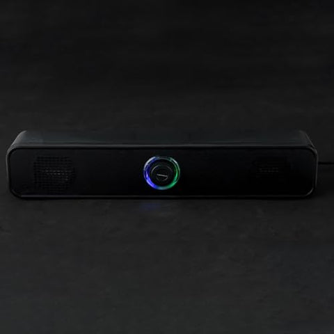 Computer Speaker soundbar Multimedia USB + 2.0 Jack Speaker - Mini Desktop Sub for PC - Multimedia Speaker for Computer Laptop Monitor,Tablets