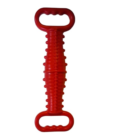 Squeaky Tug Toy for Dogs (30 cm) (Red)