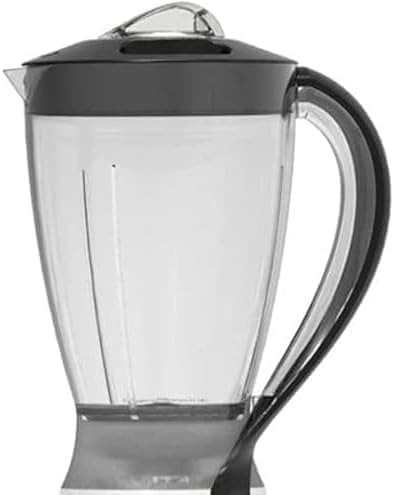 Tornado TB-600 Compatible Blender Jug Transparent Jug with Black Lid Bowl