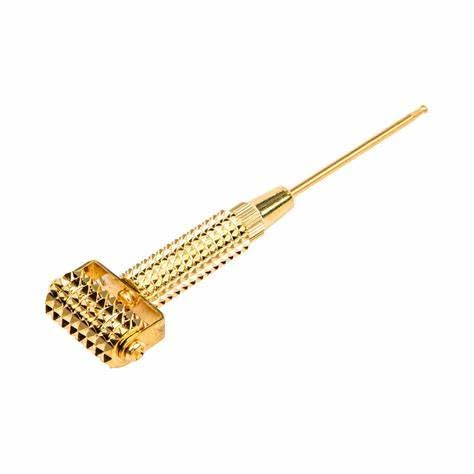 Derma Roller Micro needling Kit for Face, Beard, and Hair Growth, Safe and Effective (0.75 mm)