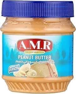 amr crunchy peanut butter 340 g