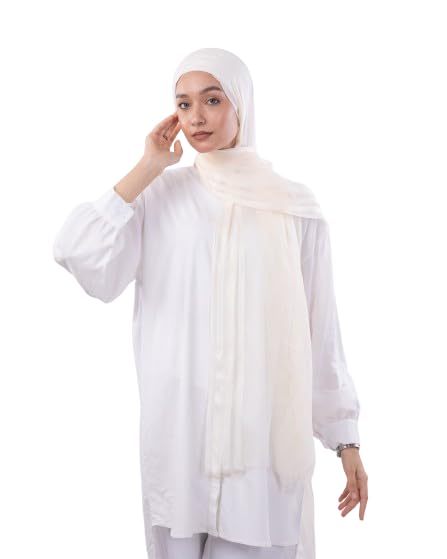 Tie Shop Women Trio Kuwaiti Scarf OF29LI0506 - One Size - Off White