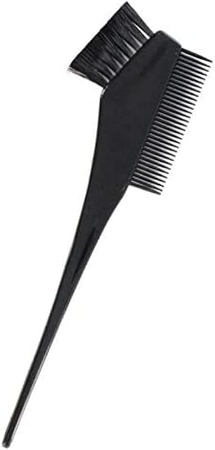 Professional Hair Dye Brush, 21cm, Black, Double Comb for Dyeing and Coloring