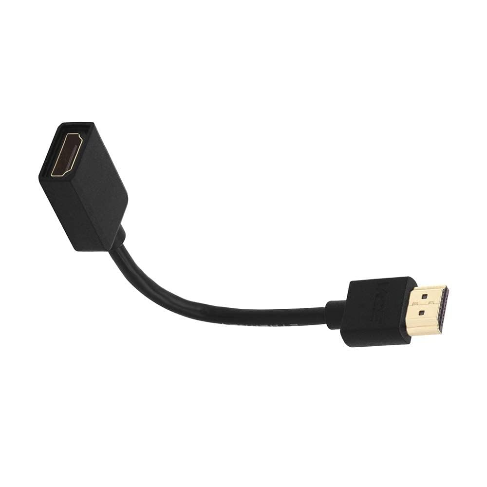 Keendex kx 2575 hdmi male to female extension cable, 30cm - black, Ethernet
