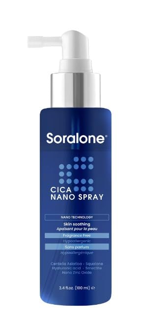 Soralone Cica Nano Spray, Full Skin Recovery, Nano Technology, Skin Soothing, 100 ml