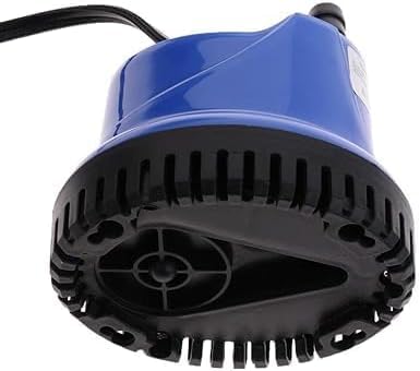 Submersible Water Pump Bottom Suction Water Pump W | 2500L/H | Lift up to 2.3m, Nozzle, Ideal for Fish Tanks, Ponds, Aquariums, Hydroponics, Water Fountains.