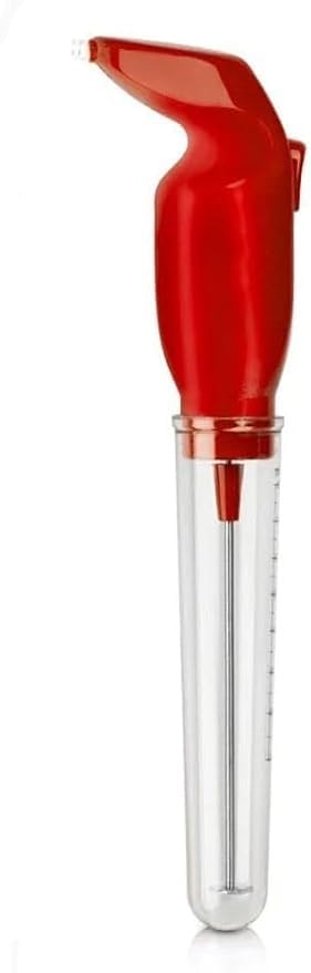 mixer for Milk frother handheld, Electric for coffee drink, Foam Maker, Durable and Electric coffee hand mixer, 45W Motor, 80ml Capacity, Stainless Steel & Plastic Design, 2023-15 (Red)