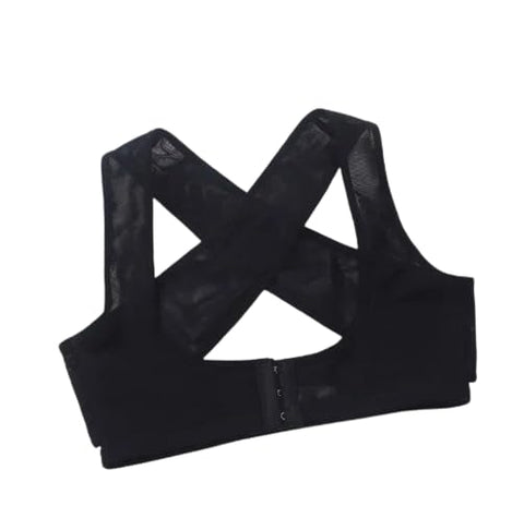 MySouq-Store (1PC) (Black, (S) Weight Below 50KG) Posture Corrector Adjustable Women Back Support Belt Orthotics Posture Correction Brace Rectify Posture Corset Shoulder Posture